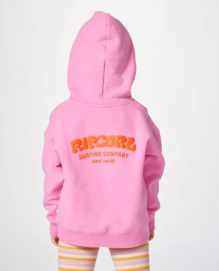 RIPCURL Surf Puff Heritage Hood - Hot Pink