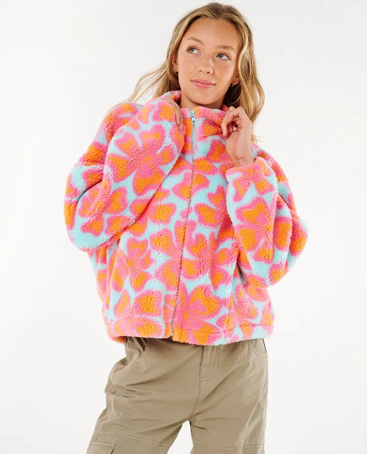 RIPCURL Neon Isles Polar Fleece - Aqua