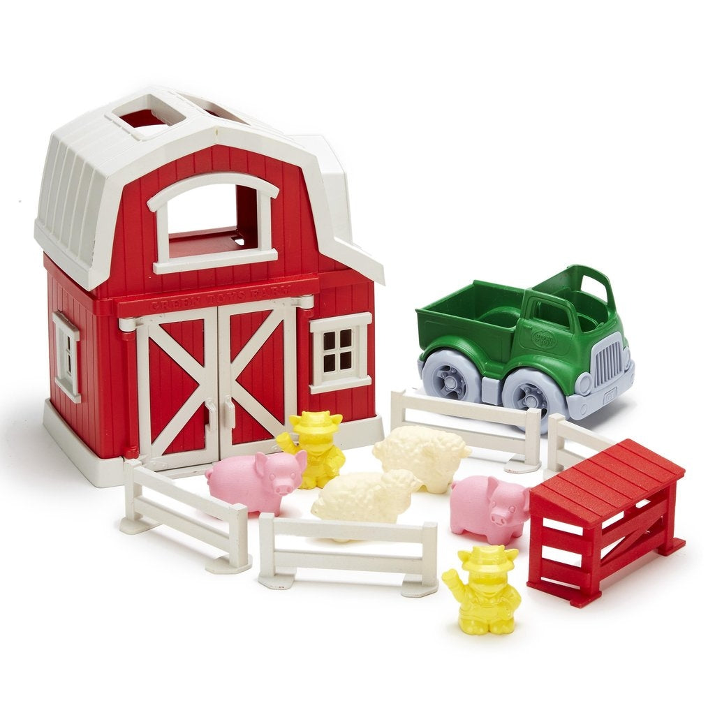 GREEN TOYS Farm Set