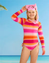 SEAFOLLY Ombre Red Paddlesuit