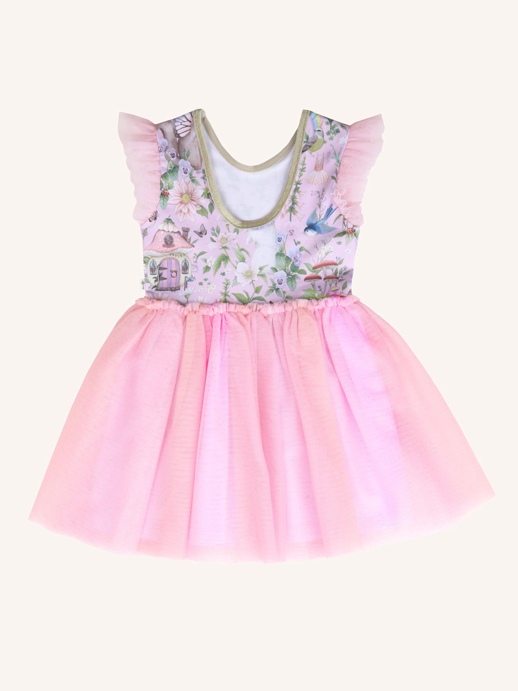Fleur Harris Dreamy Tutu Dress - Pink Lavender