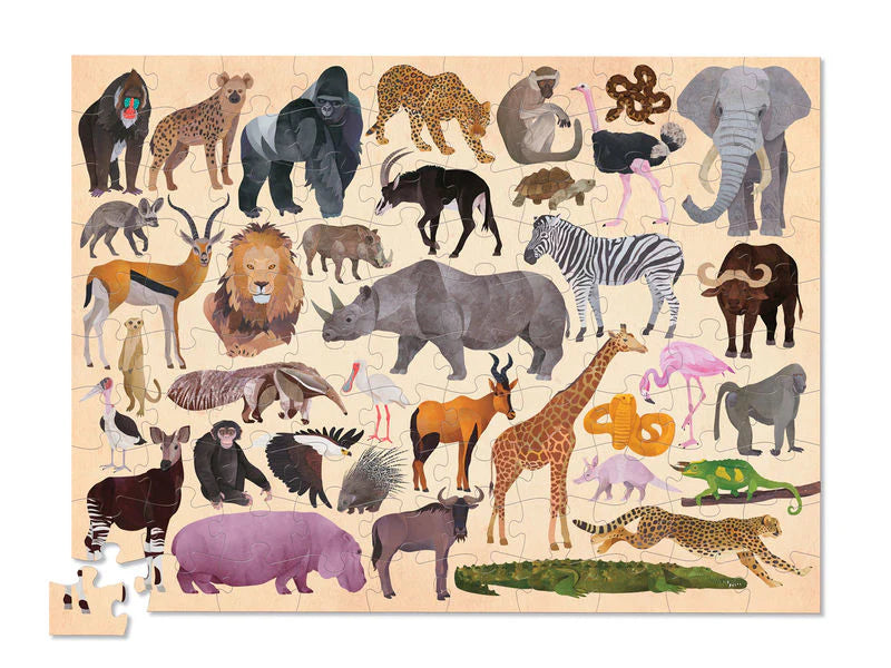 CC Wild Animals Jigsaw puzzle