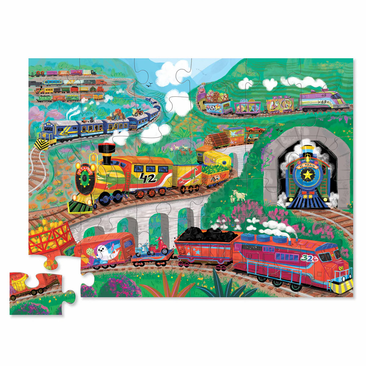 CC All aboard floor puzzle