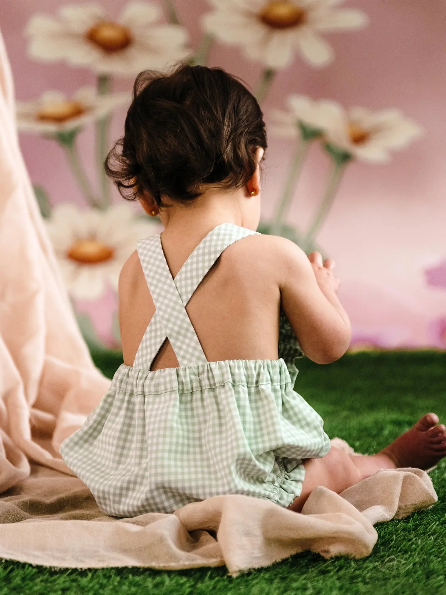 FLEUR HARRIS Strawberry Fields Romper