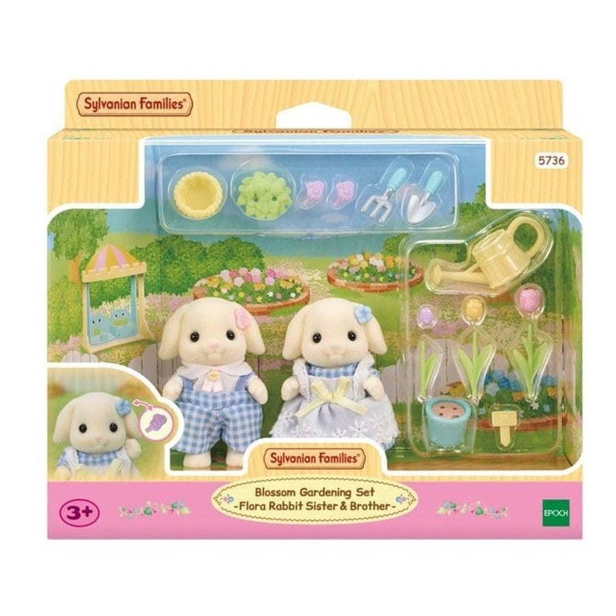 SF Blossom Gardening Set - Flora Rabbit Sister & Brother