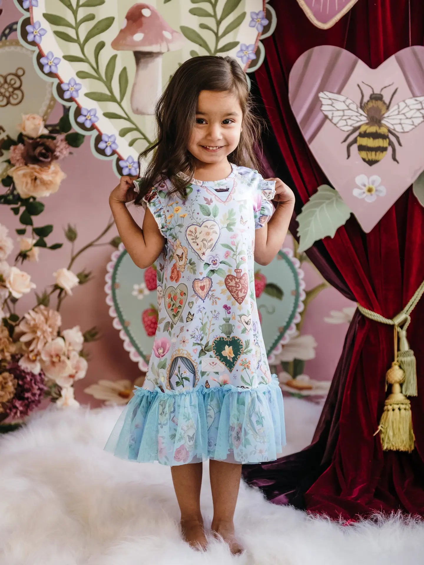 FLEUR HARRIS Amore Tulle Nightie