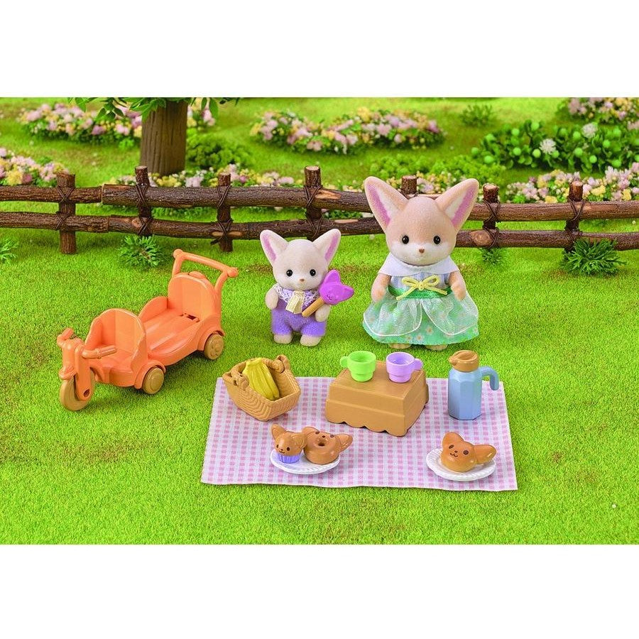 SF Sunny Picnic Set - Fennec Fox Sister & Baby