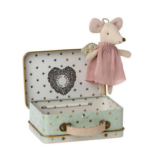 MAILEG Mouse angel in suitcase