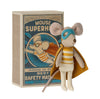 MAILEG Mouse Superhero in Matchbox