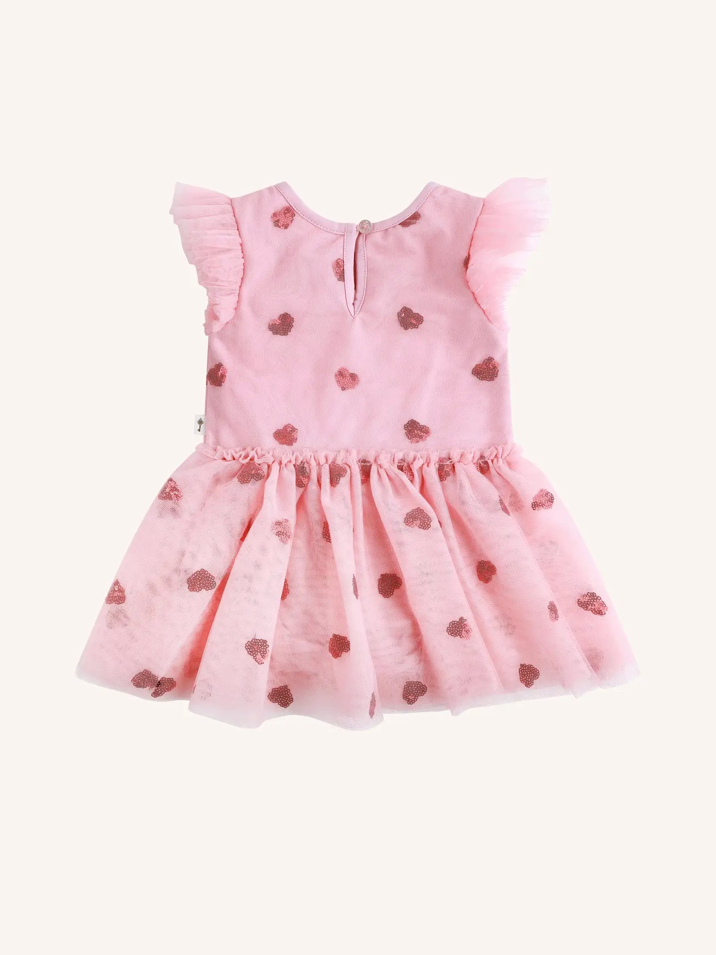 FLEUR HARRIS Hearts Tutu Bodysuit Dress