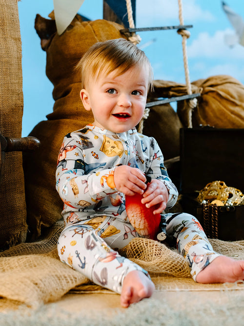 Timeless Coverall Onesie - Ships Ahoy!