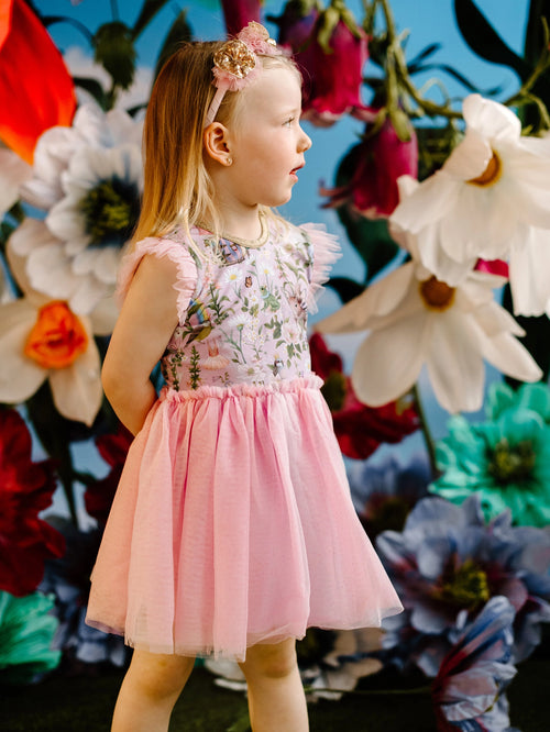 Fleur Harris Dreamy Tutu Dress - Pink Lavender