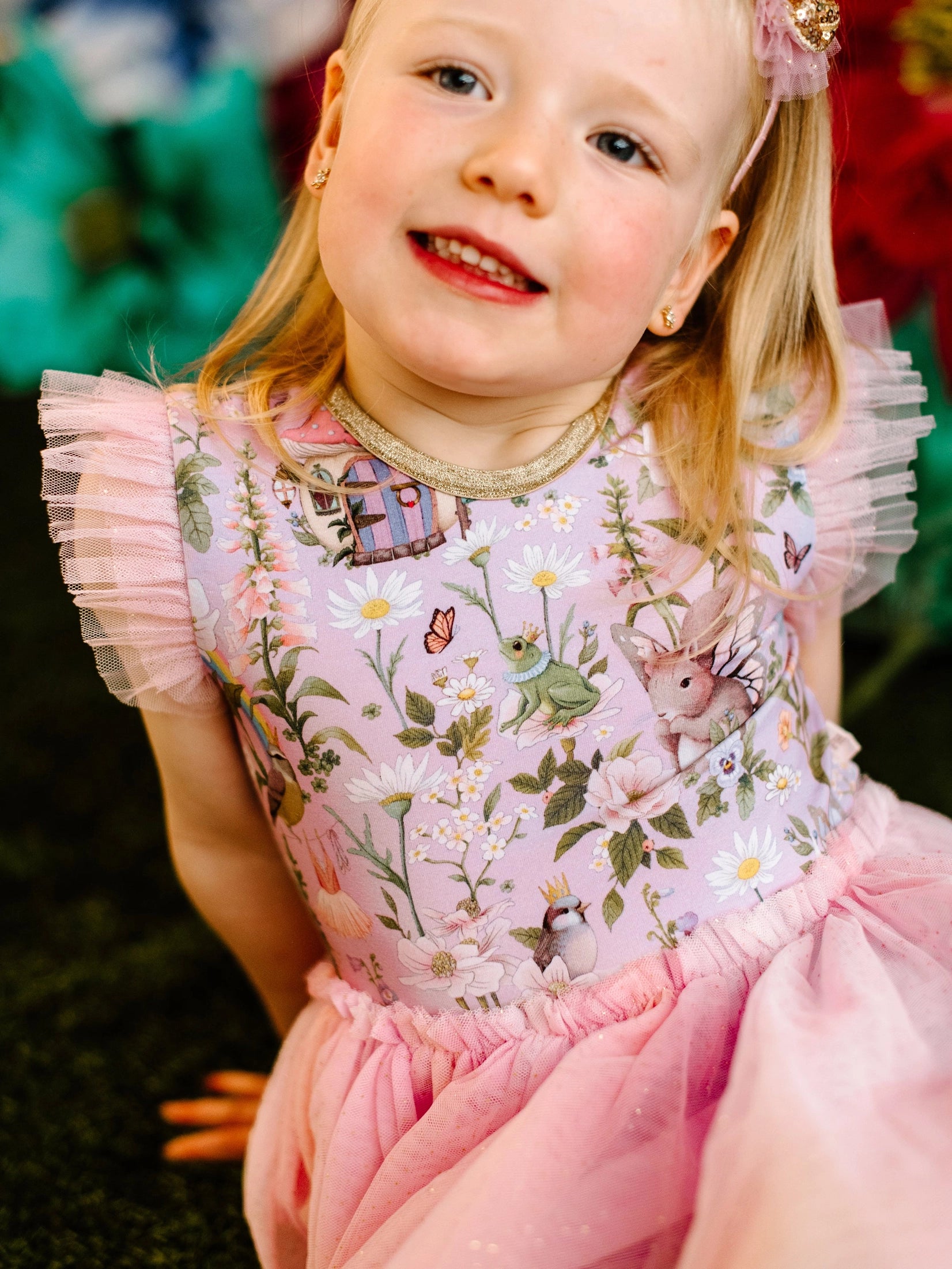 Fleur Harris Dreamy Tutu Dress - Pink Lavender