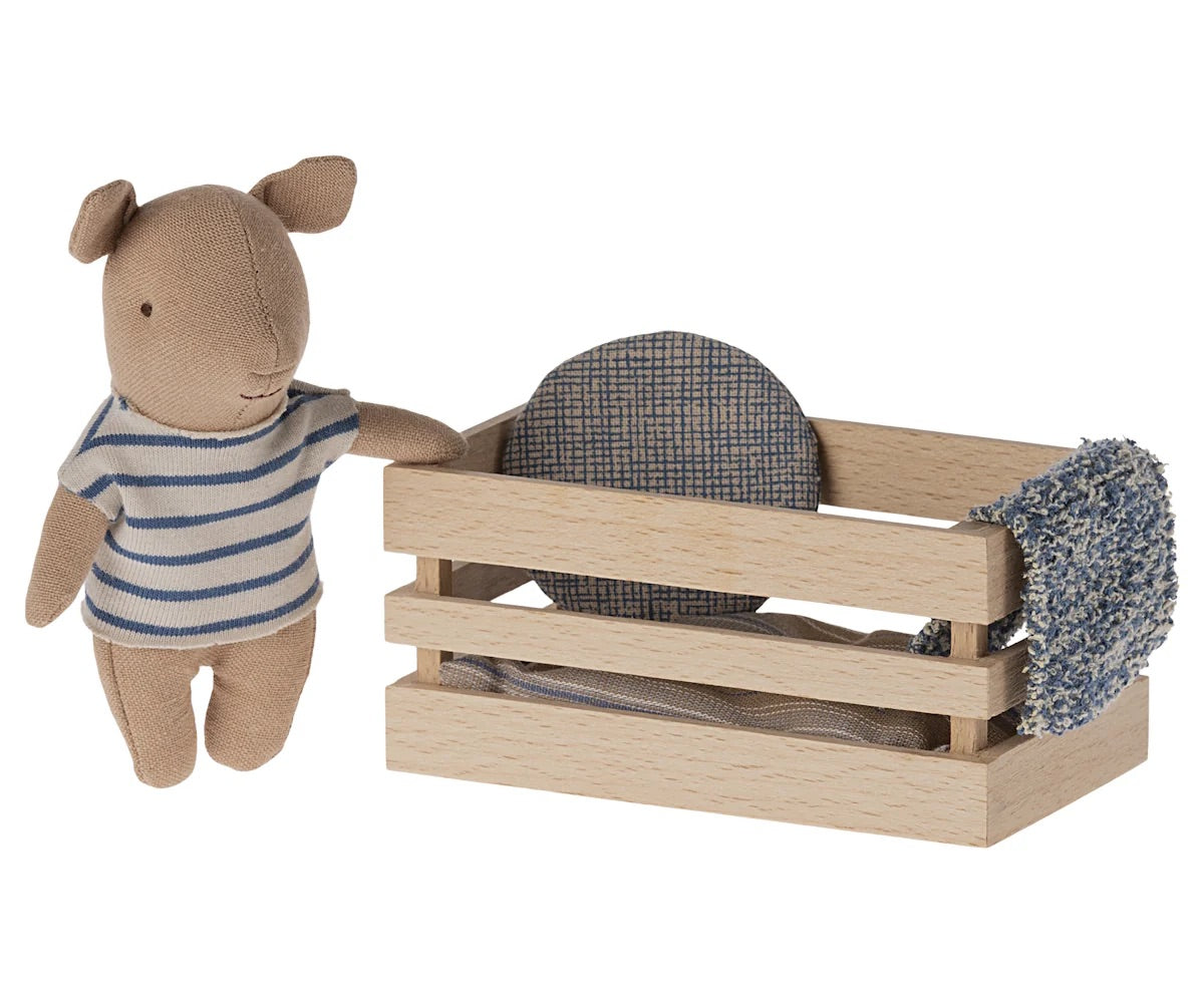 MAILEG Pig Baby in a Box