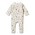 WILSON & FRENCHY Tribal Woods Organic Zipsuit with Feet