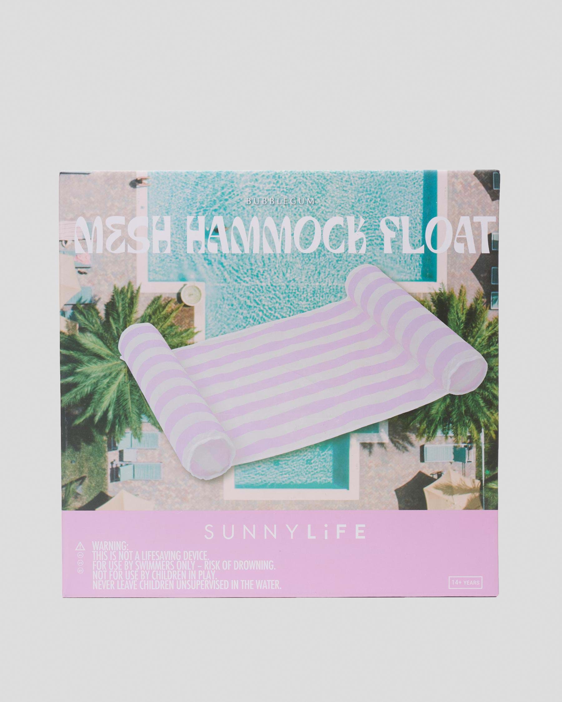 SUNNYLIFE Mesh Hammock Float - Bubblegum