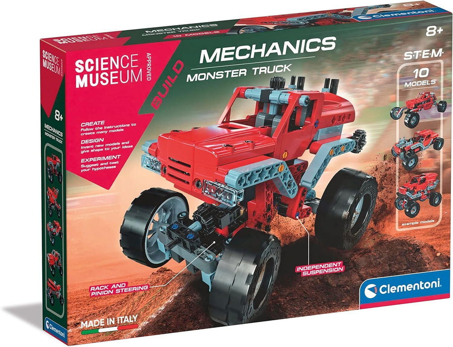 CLEMENTONI Science & Play - Mechanics Monster Truck