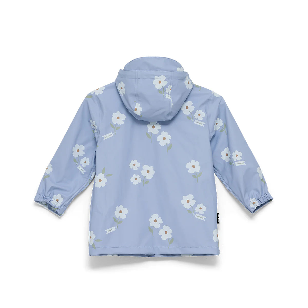 CRYWOLF Rain Jacket - Floral Periwinkle