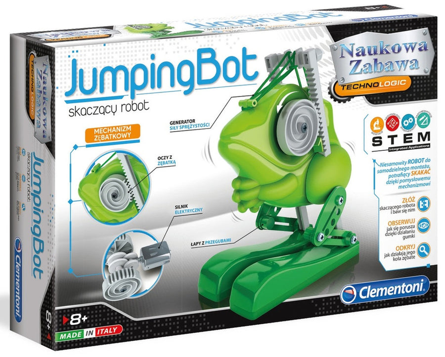 CLEMENTONI Science & Play - Jumping Bot