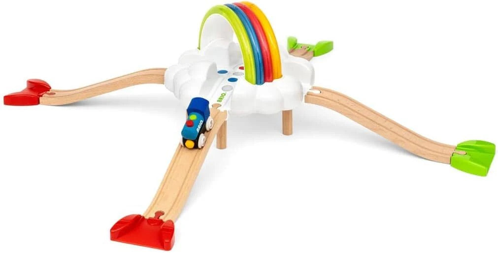 BRIO Railway Light Up Rainbow Set