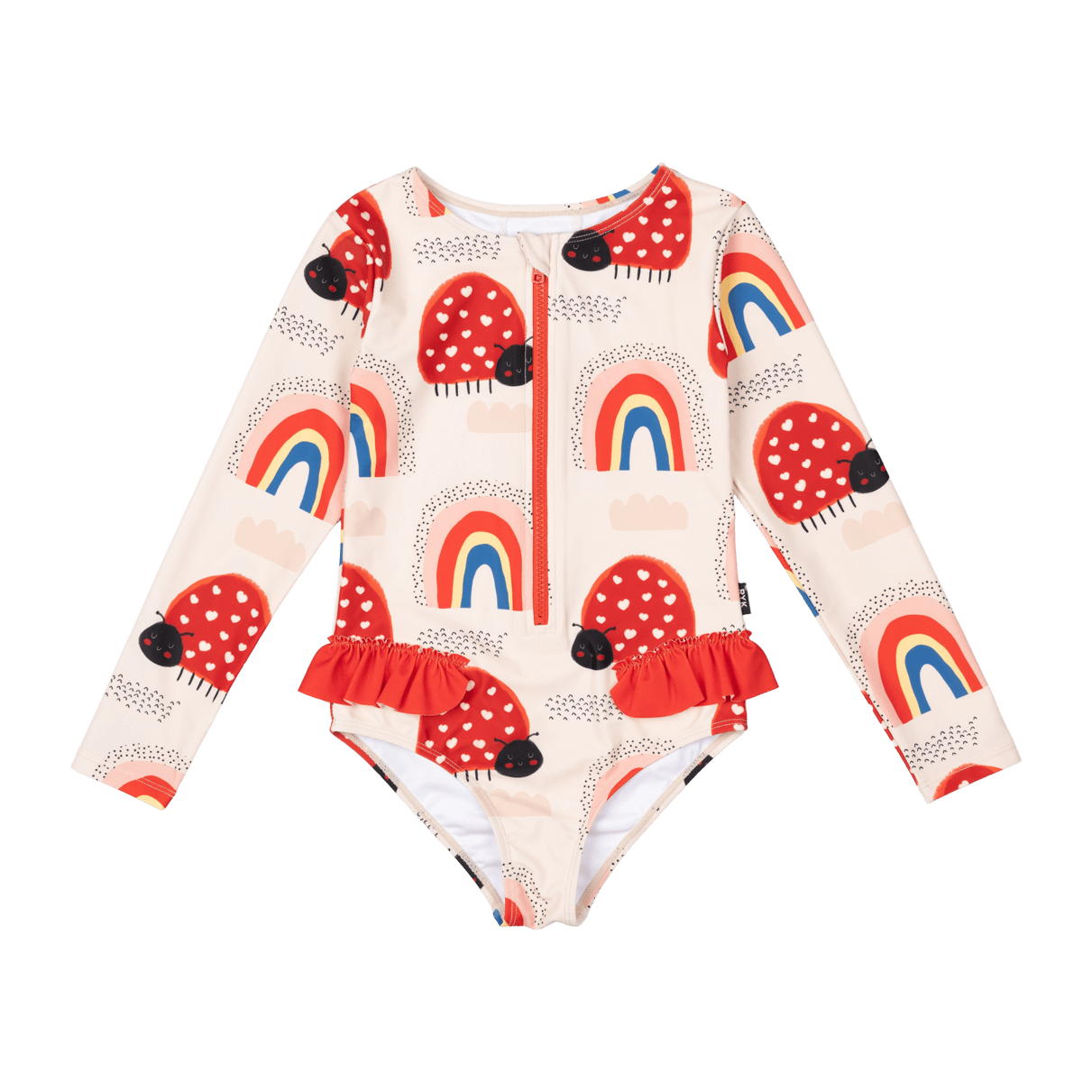 ROCK YOUR BABY Love bug rainbow one piece