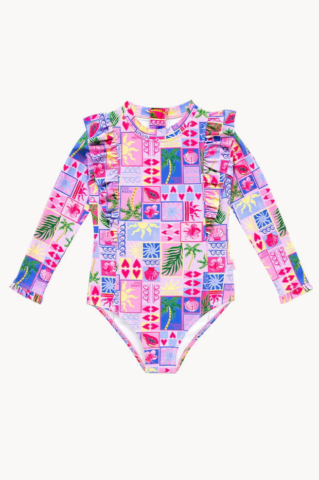 Rainbow Beach Frill Paddlesuit