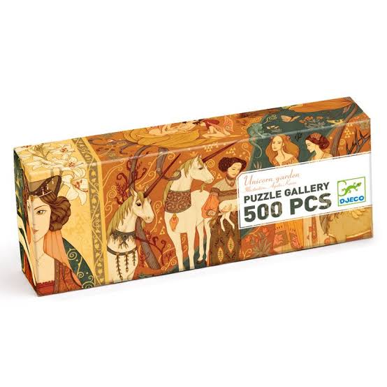 Djeco 500 piece Unicorn Garden puzzle