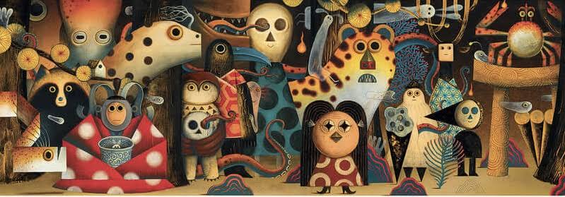 Djeco 500 piece Yokai puzzle