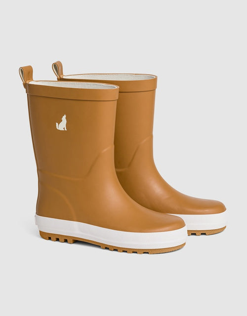 CRYWOLF Rain Boots Tan