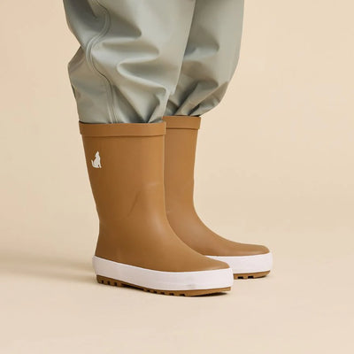 CRYWOLF Rain Boots Tan