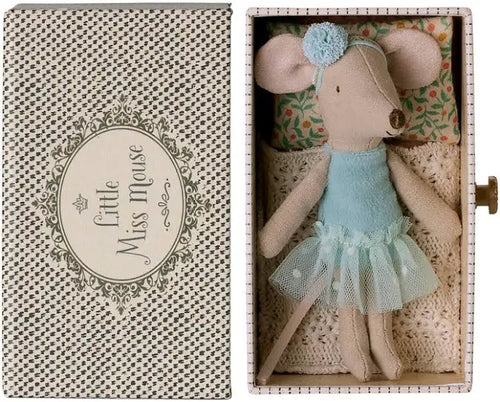MAILEG Dance Mouse little sister in daybed
