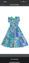 COCO AND GINGER Lilas Patchwork Dress