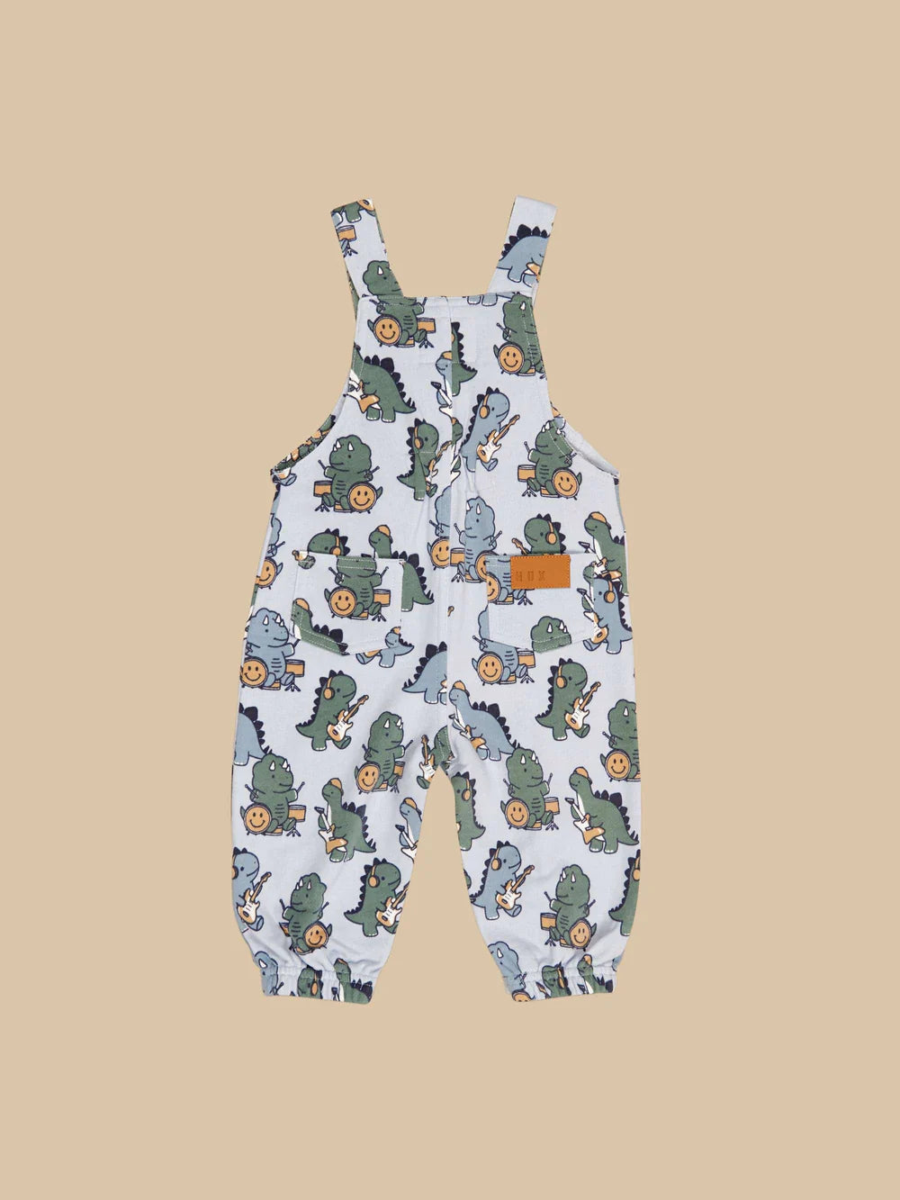 HUX Dino Band Overall in Slate