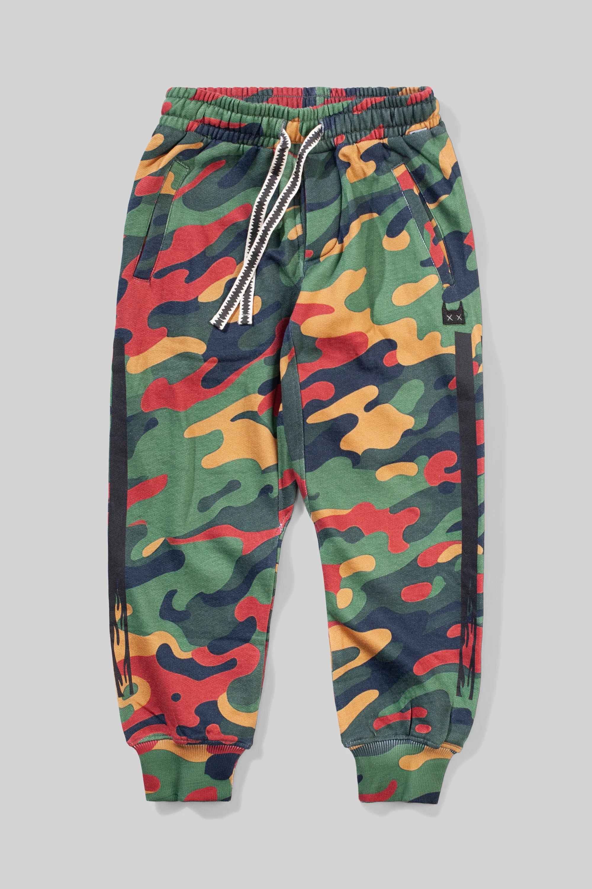 MUNSTER Camo Flames Track Pants