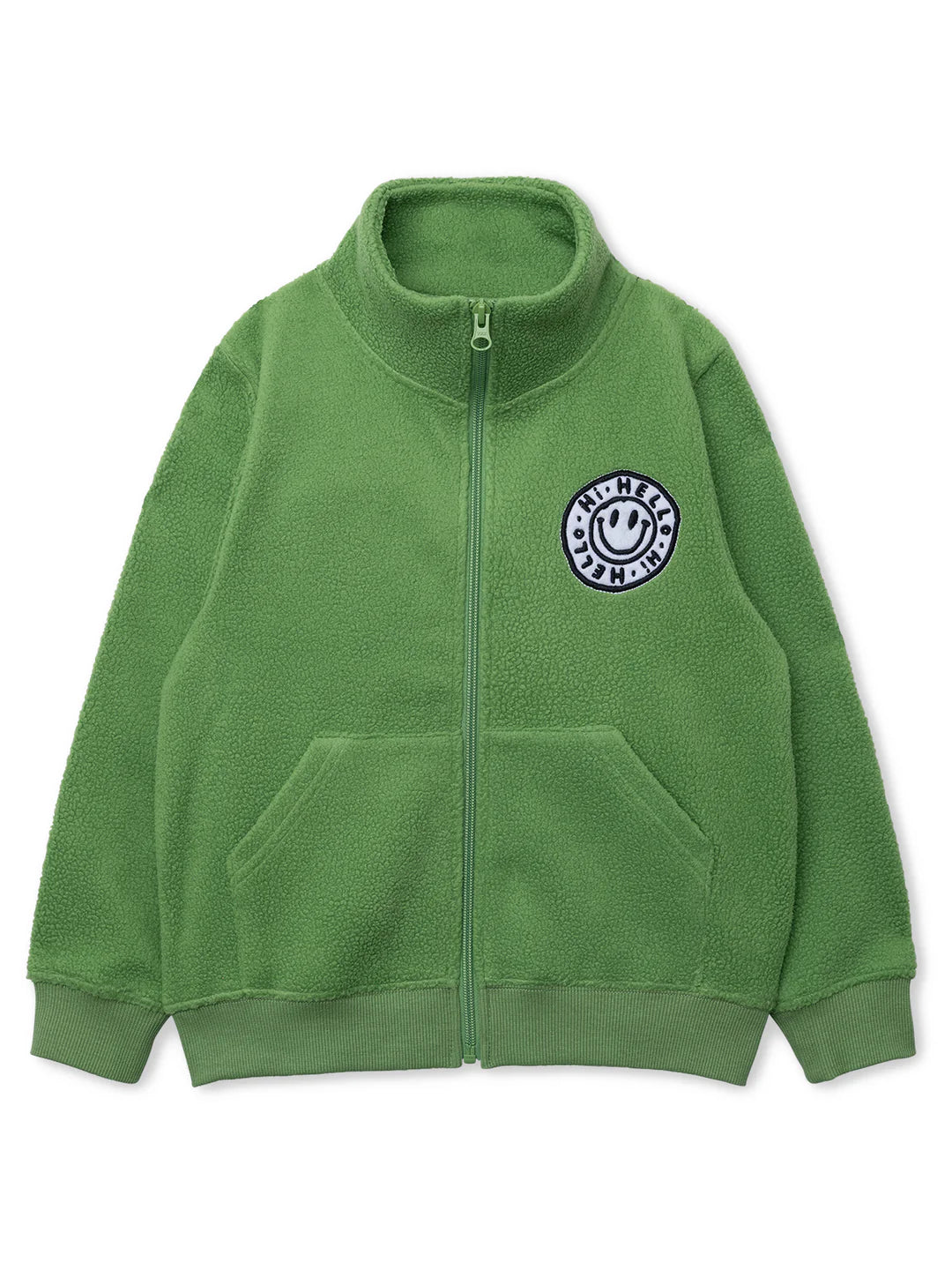 Minti Lime Zip Up