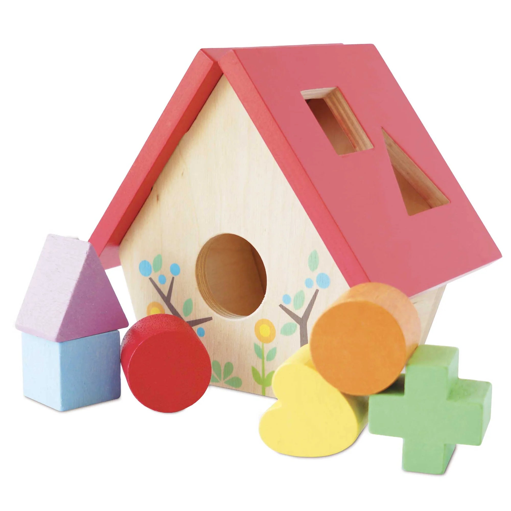 LE TOY VAN Little Bird House Shape Sorter