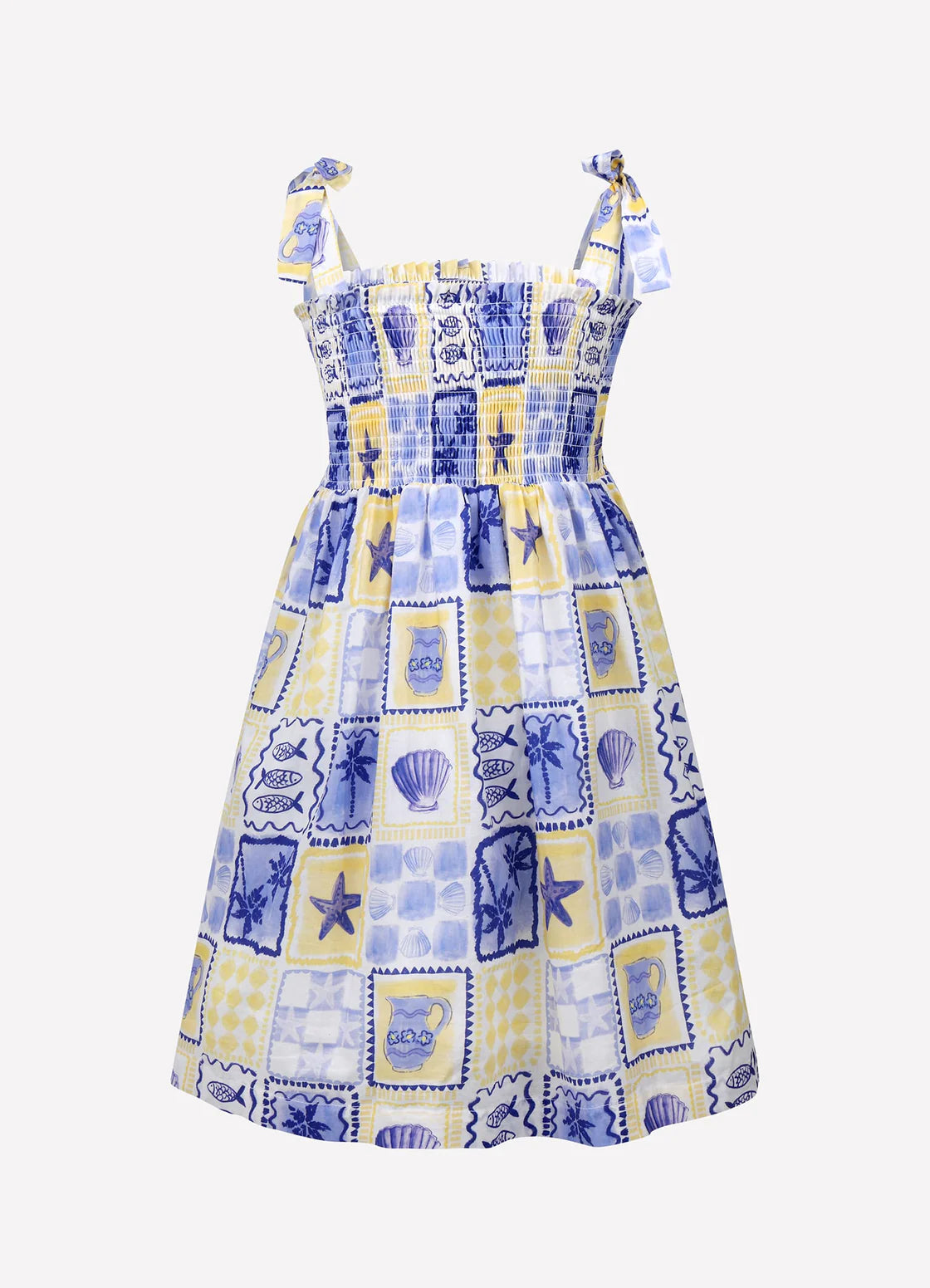 SEAFOLLY Palma Yardage Shirred Dress