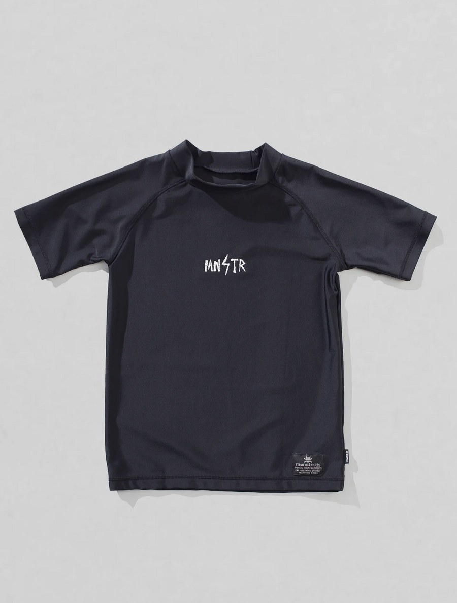 MUNSTER SS RASH - Black