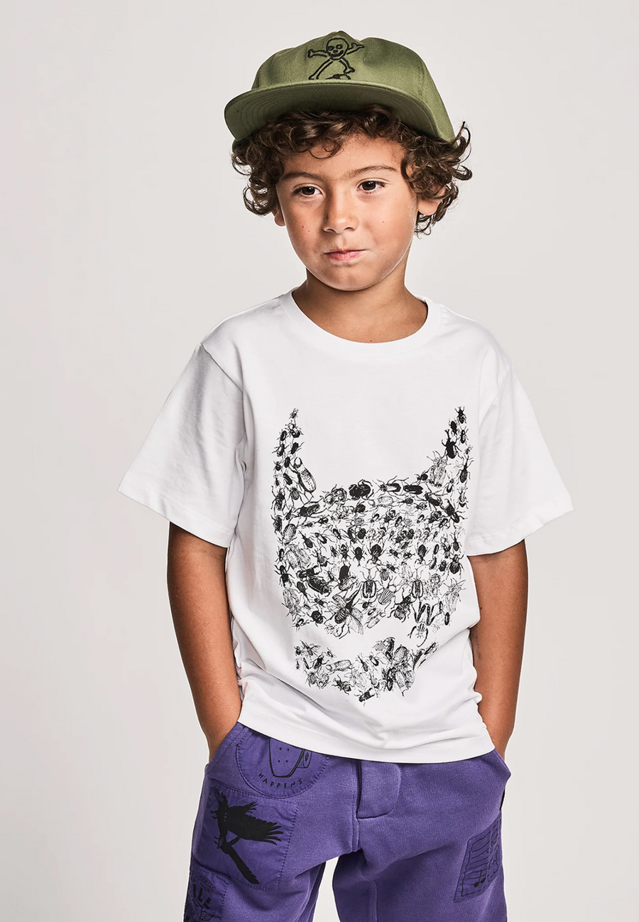 MUNSTER Bug SS tee - white