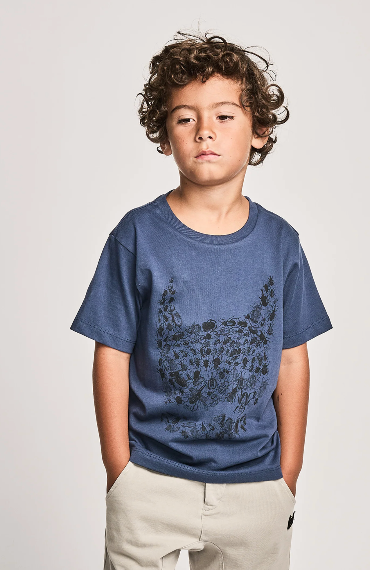 MUNSTER Bug SS tee - navy