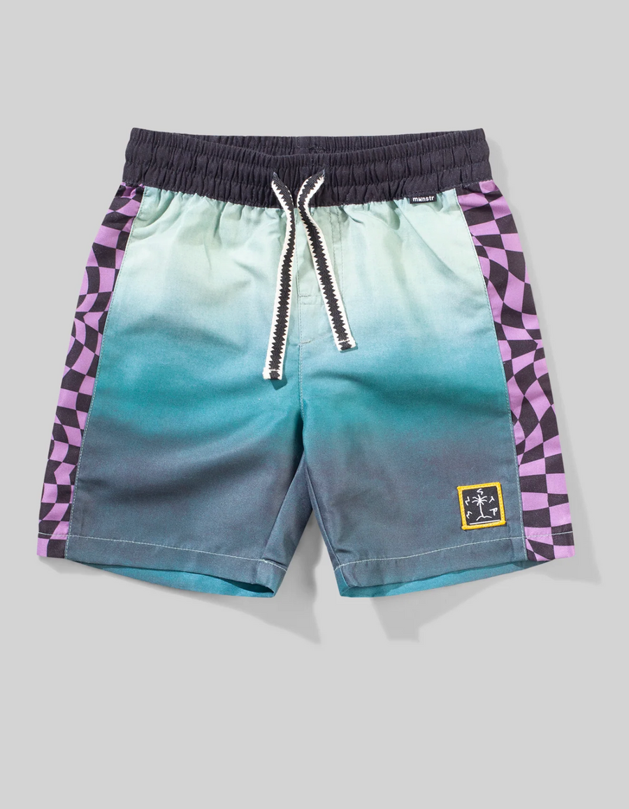 MUNSTER WRAP CHECK BOARDSHORT