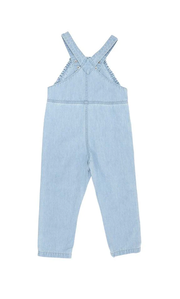 Fox and Finch Botanica Embroidered Overalls