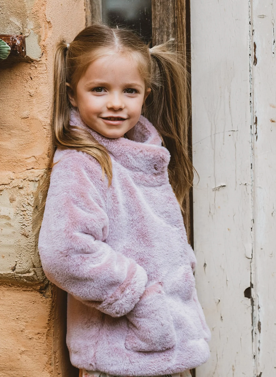 Bebe Lyla Faux Fur Coat