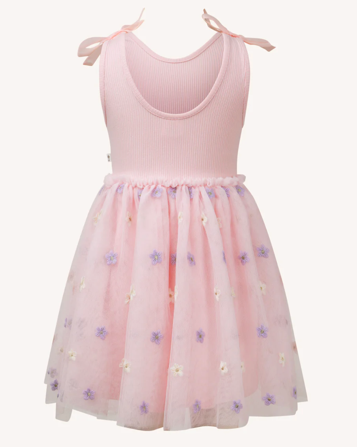 FLEUR HARRIS 'All My Hearts' Bonnie Bow Dress - Blossom