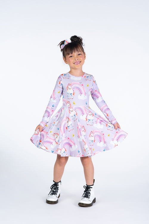 ROCK YOUR BABY Dreamscapes Waisted Dress