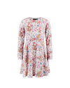 Ditsy Bunny Long Sleeve Dress