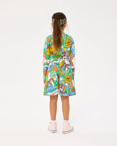 Happy Land Long Sleeve Dress