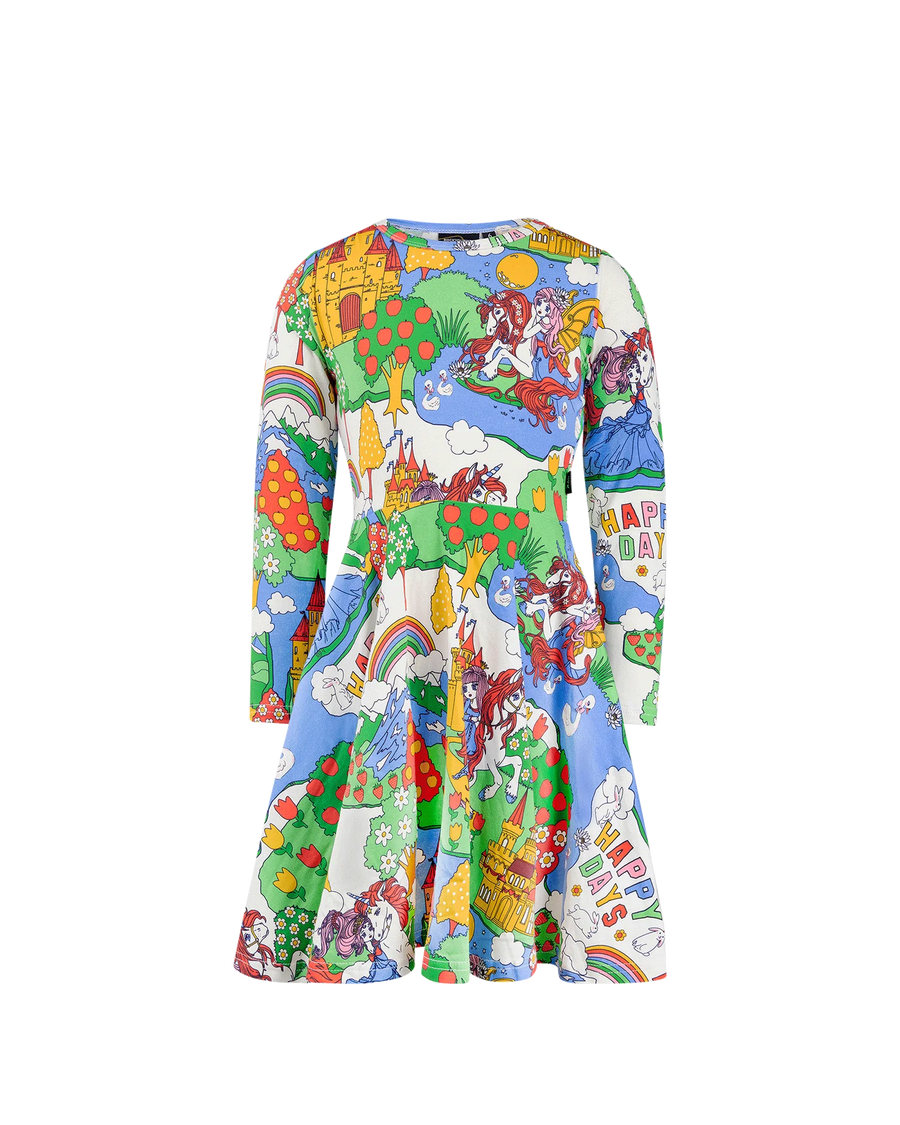 Happy Land Long Sleeve Dress