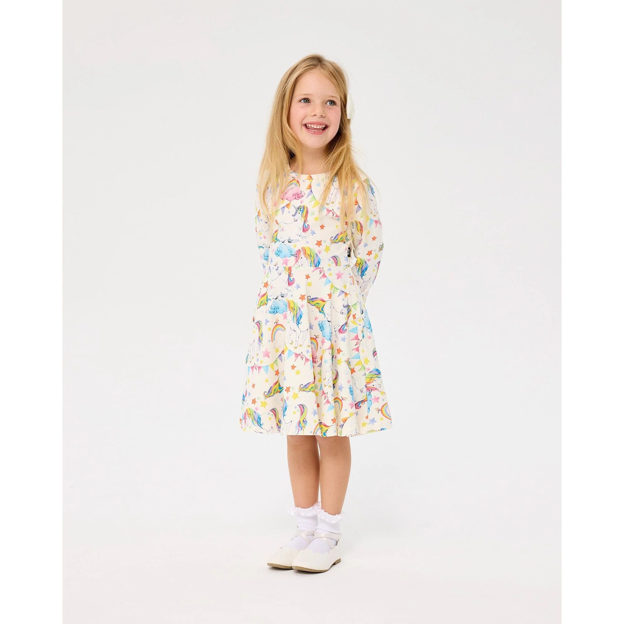 Unicorn Flags Long Sleeve Dress