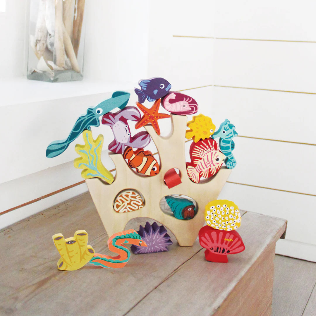 TENDER LEAF TOYS  Stacking Coral Reef
